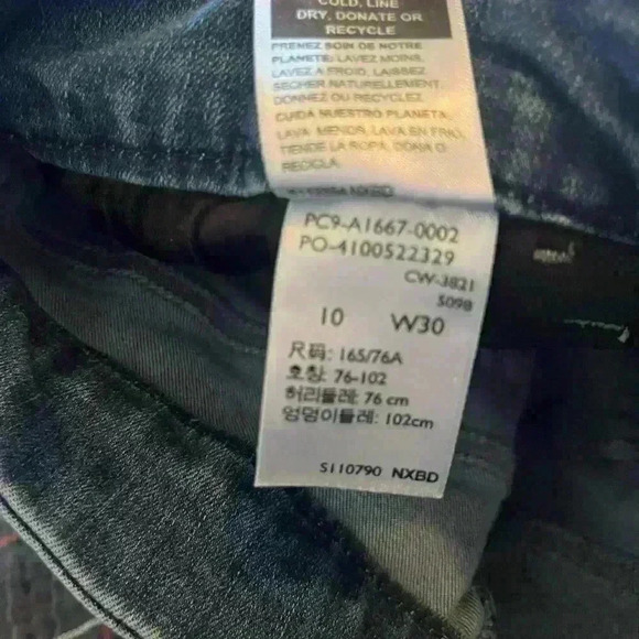 Denizen by Levi’s Hi Rise Jeans Skinny Ankle women’s size 10 - Picture 8 of 8